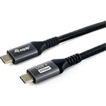 Equip USB4 Gen2×2 -> USB4 Gen2×2 M/M adatkábel 2m fekete-szürke