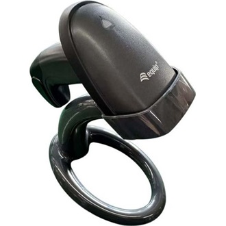 Equip Kézi Vonalkód olvasó - 351024 (2D, lézeres, állvánnyal, vezeték nélküli, fekete)