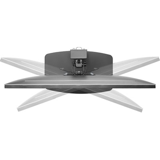 Equip Monitor Asztali állvány - 650126 (17"-32", 1 monitor, dönthető, forgatható, állítható magasság, Max.:2x9kg,fekete)