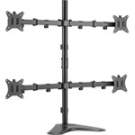 Equip Monitor Asztali állvány - 650127 (17"-32", 4 monitor, dönthető, forgatható, állítható magasság, Max.:4x9kg,fekete)