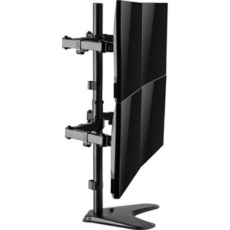 Equip Monitor Asztali állvány - 650127 (17"-32", 4 monitor, dönthető, forgatható, állítható magasság, Max.:4x9kg,fekete)