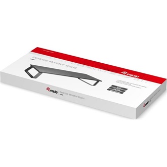 Equip Monitor Asztali állvány - 650880 (csúszásmentes, Max.: 20kg, acél, fekete)