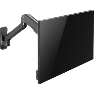 Equip Monitor Fali konzol - 650137 (17"-32",1 monitor, dönthető, forgatható, állítható magasság, Max.: 9kg, fekete)