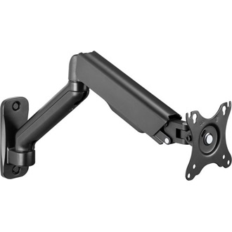 Equip Monitor Fali konzol - 650137 (17"-32",1 monitor, dönthető, forgatható, állítható magasság, Max.: 9kg, fekete)