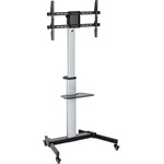 Equip Rotate TV Cart 37"-86" TV gurulós tartó állvány ezüst-fekete