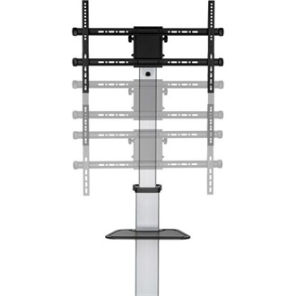 Equip Rotate TV Cart 37"-86" TV gurulós tartó állvány ezüst-fekete