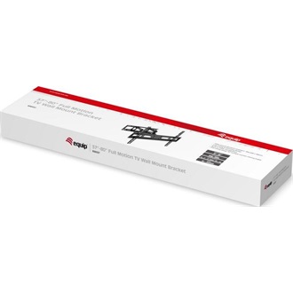 Equip TV Fali konzol - 650337 (37"-80", Max.: 40kg, dönthető, forgatható, fekete)