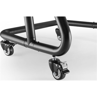 Equip TV állvány - 650608 (37"-80" álló, gurulós, Max.:80kg, fekete)