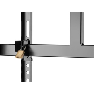 Equip 60"-105" TV gurulós tartó állvány fekete