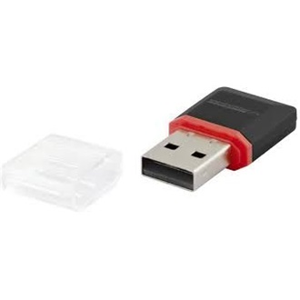 Esperanza EA134K USB2.0 microSDHC kártyaolvasó fekete