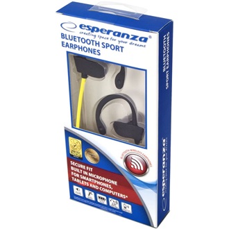 Esperanza EH188 fülhallgató headset sárga