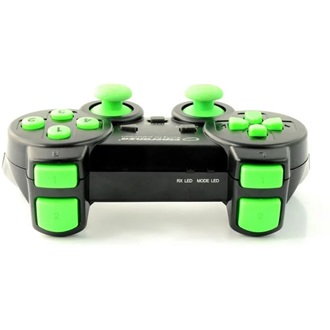 Esperanza Gladiator vezeték nélküli gamepad játékvezérlő fekete-zöld