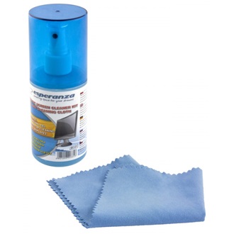 Esperanza LCD/TFT tisztítógél törlőkendővel (200ml)