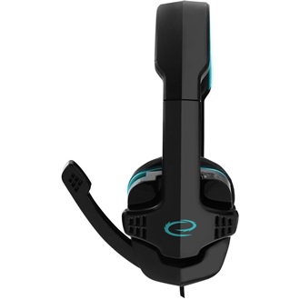 Esperanza Raven gaming headset fekete-kék