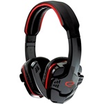 Esperanza Raven gaming headset fekete-piros