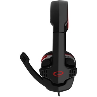 Esperanza Raven gaming headset fekete-piros