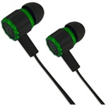 Esperanza Viper mikrofonos gamer fülhallgató, sztereó, zöld