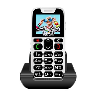 Evolveo EP-501 EasyPhone EVOLVEO EP-501 EasyPhone mobiltelefon FEHÉR