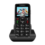 Evolveo EP-501 EasyPhone EVOLVEO EP-501 EasyPhone mobiltelefon FEKETE