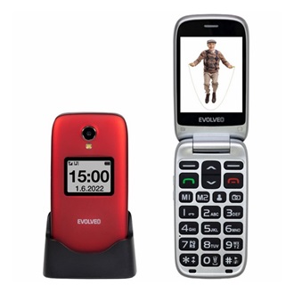 Evolveo EP-771 EasyPhone FP EVOLVEO EP-771 EasyPhone FS mobiltelefon PIROS