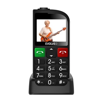 Evolveo EP-801 EasyPhone FL EVOLVEO EP-801 EasyPhone FL mobiltelefon FEKETE