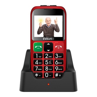 Evolveo EP-851 EasyPhone ET EVOLVEO EP-851 EasyPhone ET mobiltelefon PIROS