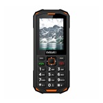 Evolveo StrongPhone X5 Dual SIM ütésálló mobiltelefon fekete-narancssárga