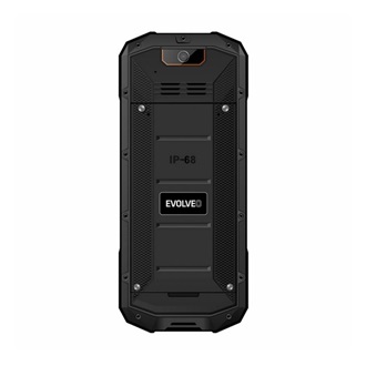 Evolveo StrongPhone X5 Dual SIM ütésálló mobiltelefon fekete-narancssárga