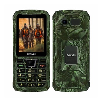 Evolveo Strongphone Z6 EVOLVEO Strongphone Z6 mobiltelefon Dualsim, terep minta, SÖTÉTZÖLD