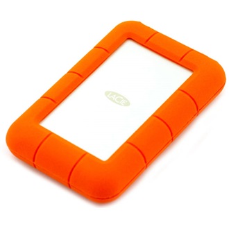 LaCie Rugged Mini 4TB USB3.0 2,5" ütésálló külső HDD ezüst-narancssárga