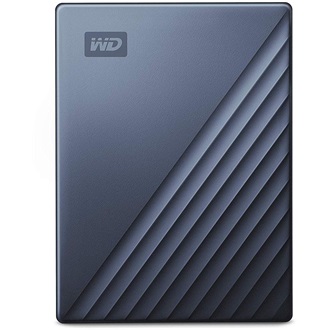 Western Digital My Passport Ultra 4TB USB3.2 Gen1 C 2,5" külső HDD kék-fekete