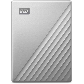 Western Digital My Passport Ultra 4TB USB3.2 Gen1 C 2,5" külső HDD ezüst-fekete