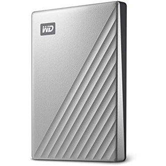 Western Digital My Passport Ultra 1TB USB3.2 Gen1 C 2,5" külső HDD ezüst-fekete