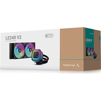 DeepCool LE240 V2 processzor vízhűtő fekete