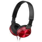 Sony MDRZX310R fejhallgató piros