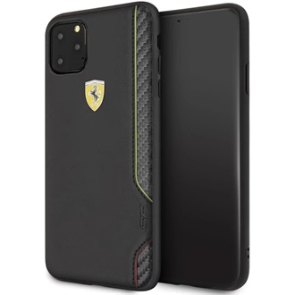 FERRARI On Track iPhone 11 Pro fekete puha PU gumitok