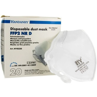 FFP2 KN95 egészségügyi szájmaszk 20db