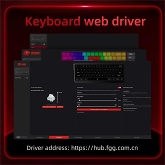 FGG MAD 68 HE RGB USB angol gaming Magnetic Amber Axis Pro mechanikus billentyűzet fekete