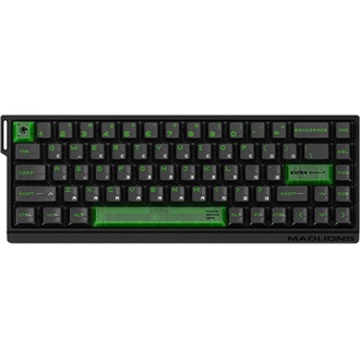 FGG MAD 68 HE V2  USB angol White Horse mechanikus billentyűzet fekete