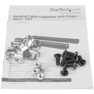 StarTech FINGER DUCT CABLE PANEL - 6FT. .