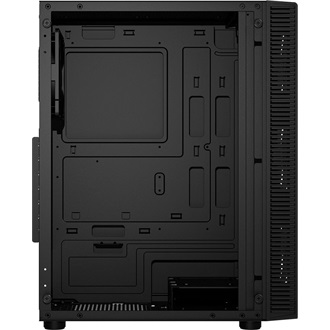 FSP CMT192 táp nélküli ablakos Mid Tower számítógépház fekete