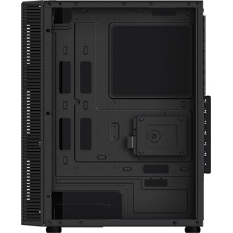 FSP CMT192 táp nélküli ablakos Mid Tower számítógépház fekete