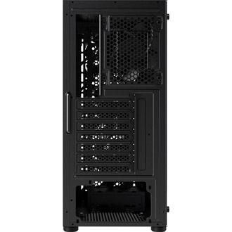 FSP CMT192 táp nélküli ablakos Mid Tower számítógépház fekete