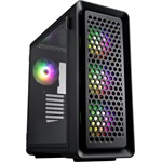 FSP CUT593A táp nélküli ablakos Full Tower számítógépház fekete