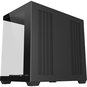 FSP M341 ARGB táp nélküli ablakos Mid Tower számítógépház fekete
