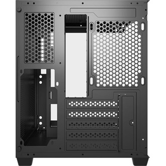 FSP S140-BA ARGB táp nélküli ablakos MT Mini Tower számítógépház fekete