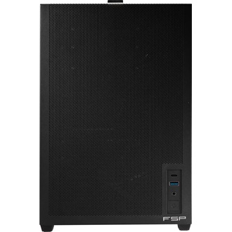 FSP S210 táp nélküli MT Mini Tower számítógépház fekete