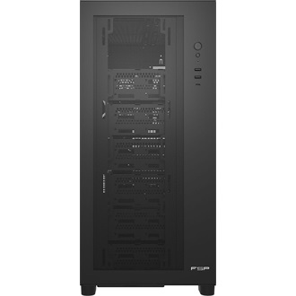 FSP U500 Workstation táp nélküli Full Tower számítógépház fekete