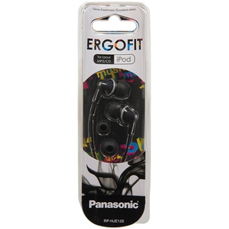 Panasonic RP-HJE125E-K fülhallgató fekete