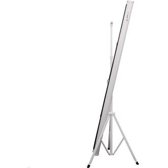 FUNSCREEN 111" (1:1) manuális hordozható vetítővászon (Tripod, Méret: 200x200 cm, Látható méret: 196x196 cm)